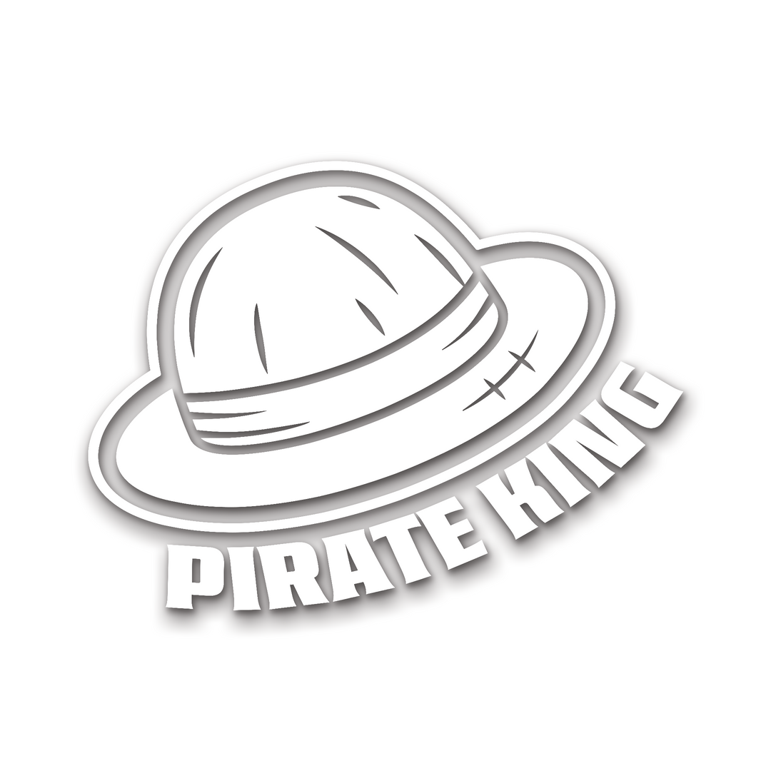 Pirate King Diecut Sticker